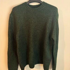 Abercrombie & Fitch Green Wool Soft Sweater Size Adult S Men